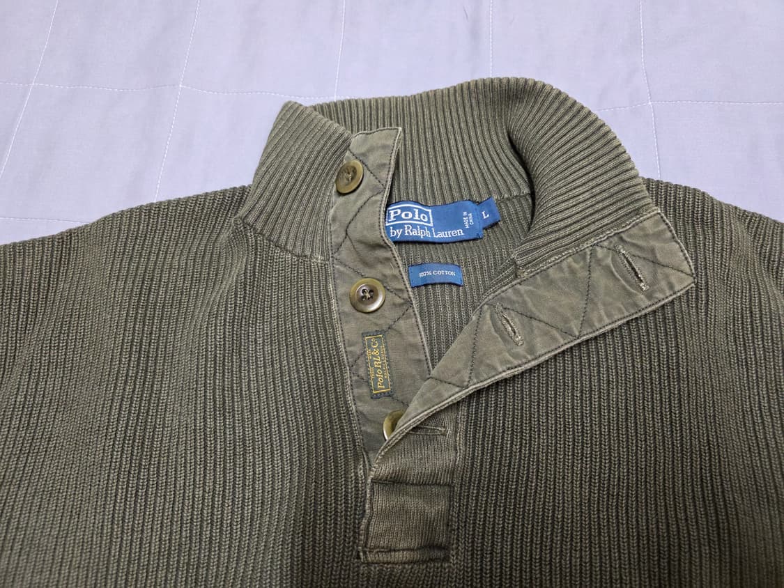 폴로 랄프로렌 코만도 엘보패치 니트 105~110 상품이미지2