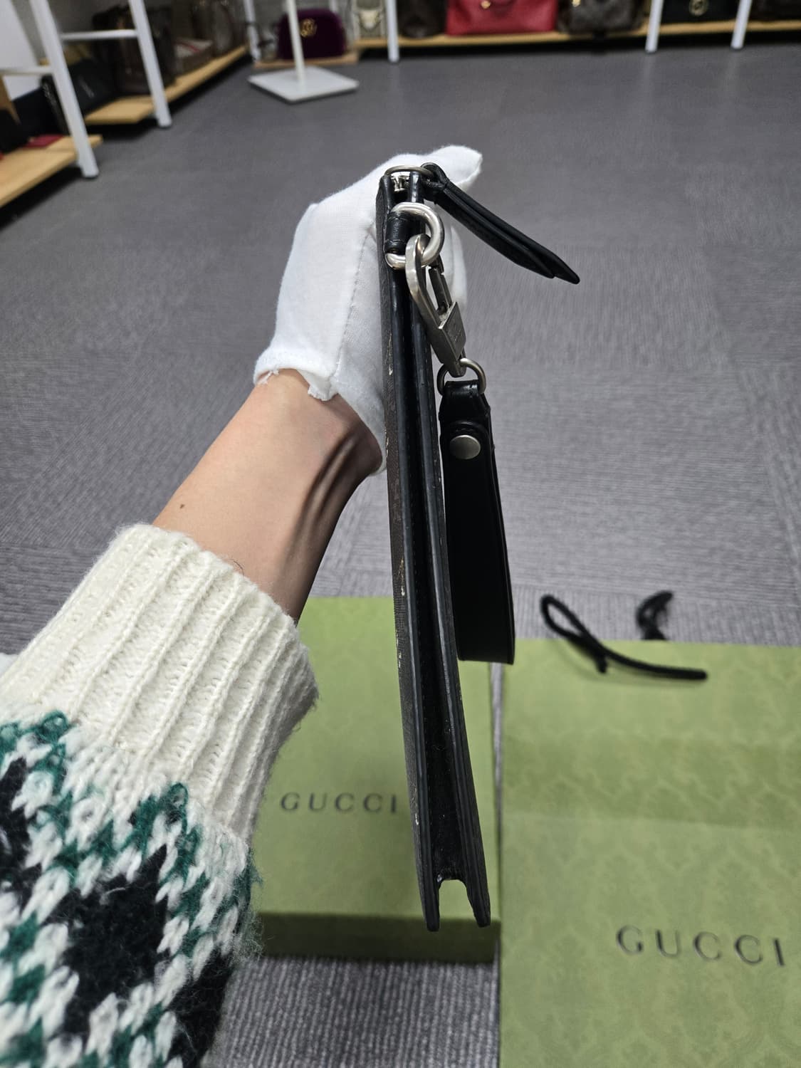 [특가][정품] 구찌 점핑타이거 클러치백 상품이미지3