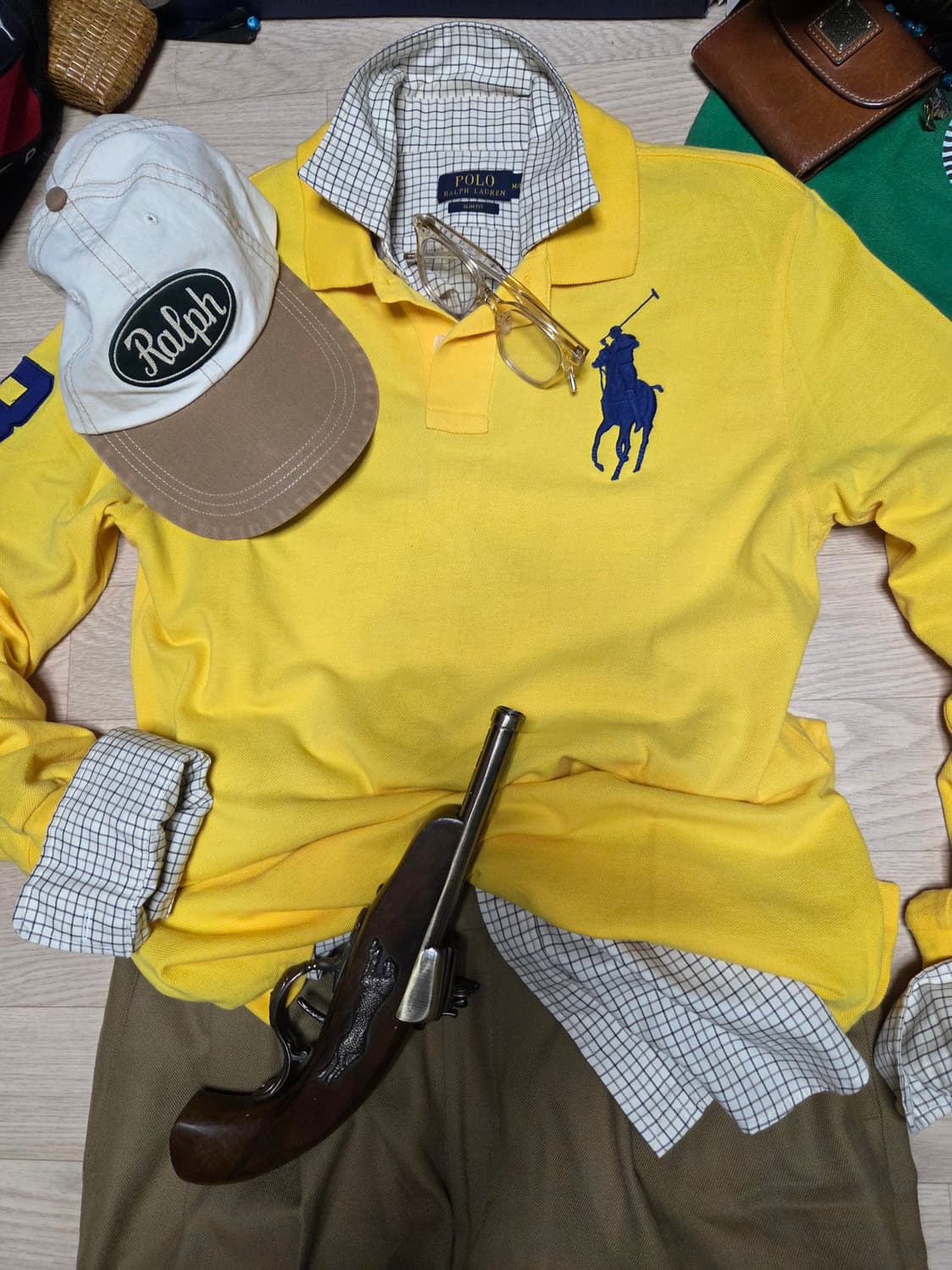 폴로 랄프로렌 긴팔 카라티 pk  상품이미지5