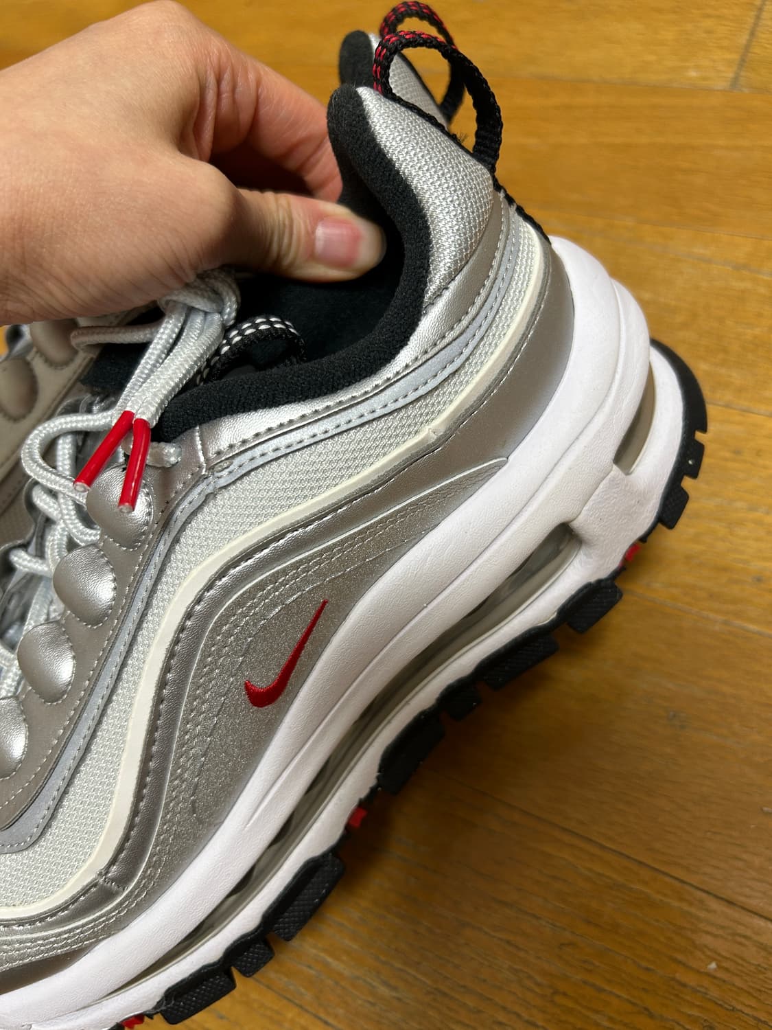 (새상품) 나이키 에어맥스 97 퓨추라 실버 240 상품이미지6