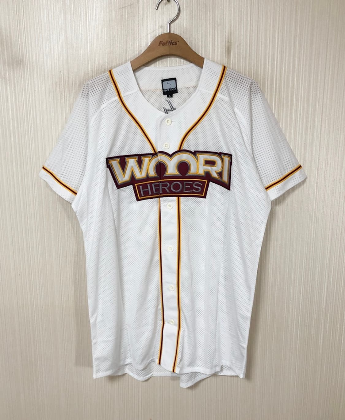 KBO 우리히어로즈 2008 창단유니폼/홈져지 L 상품이미지1