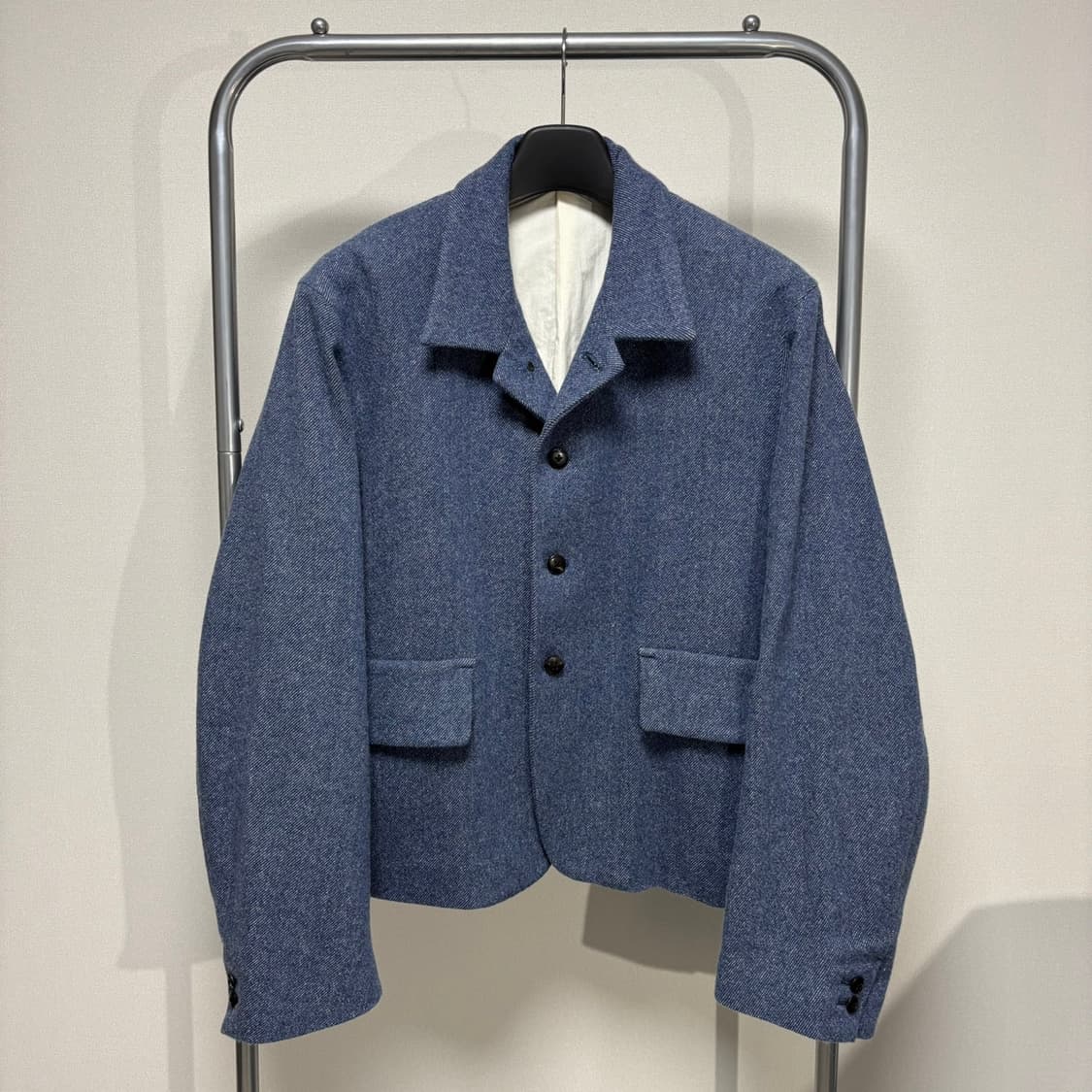 2) URU 우루 울 캐시미어 4버튼 자켓 상품이미지1