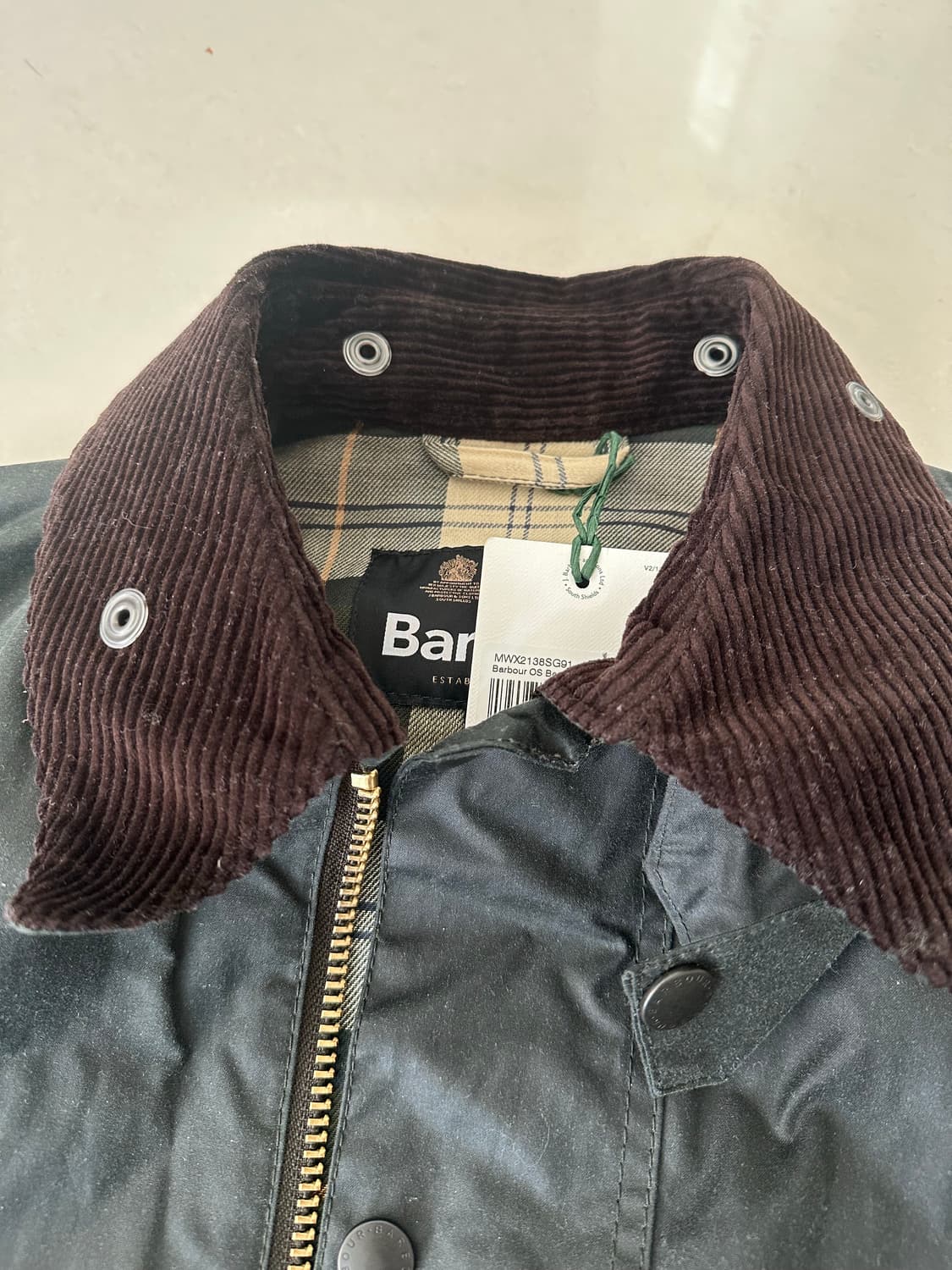 바버 뷰포트 Barbour OSbeaufort MWX2138SG91 38 상품이미지2