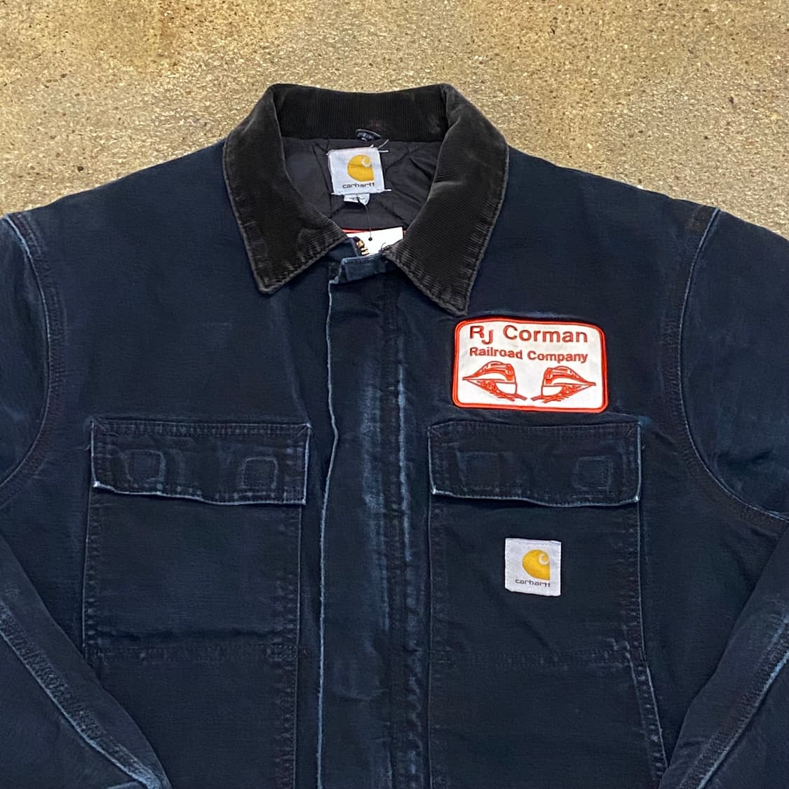 00s Made in USA 빈티지 칼하트 초어자켓 트레디셔널 자켓 상품이미지3