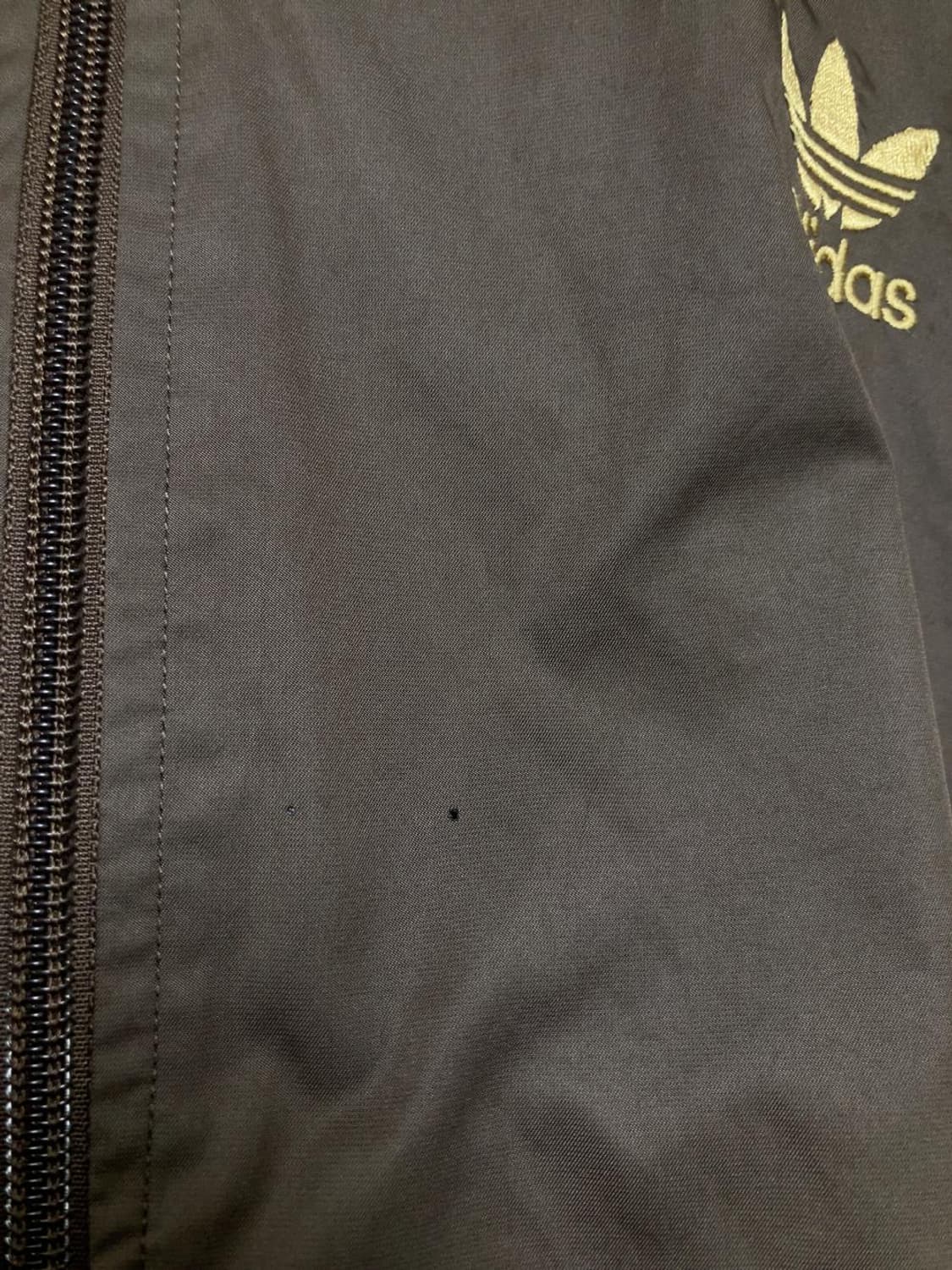 아디다스 브라운 골드 져지 갈금 자켓 집업 트랙탑 상품이미지9