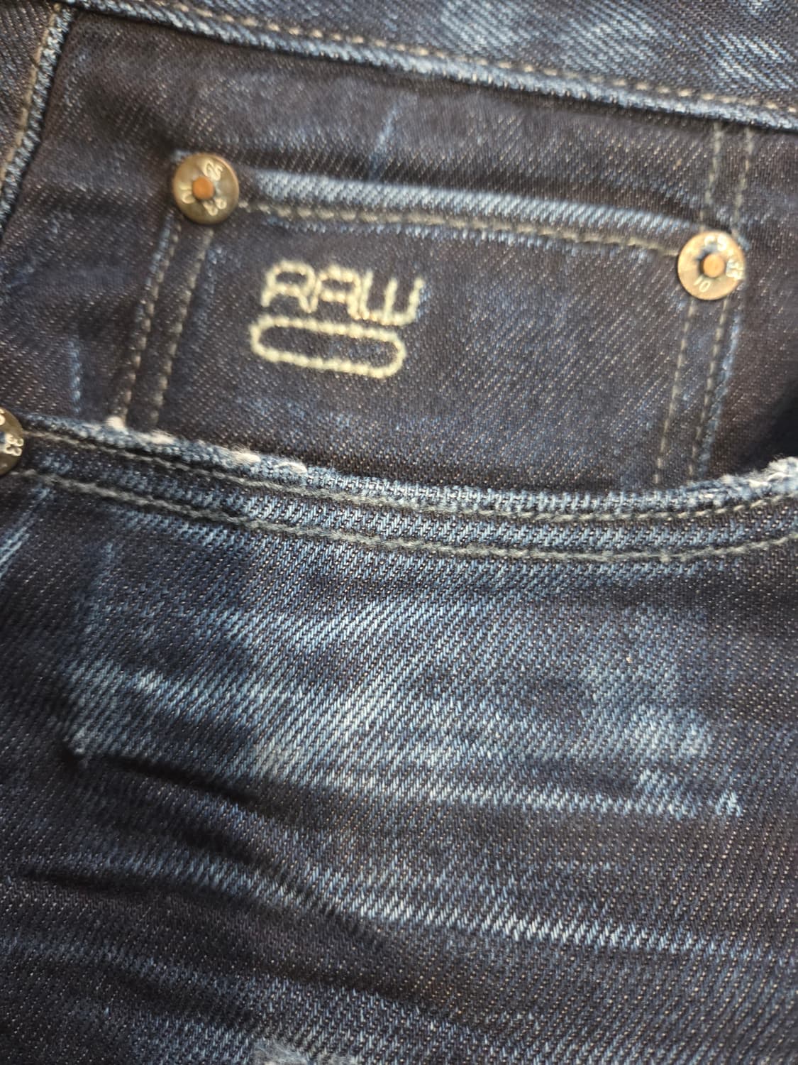 G-Star RAW 3301 데님 청바지(W33/L32) 상품이미지4