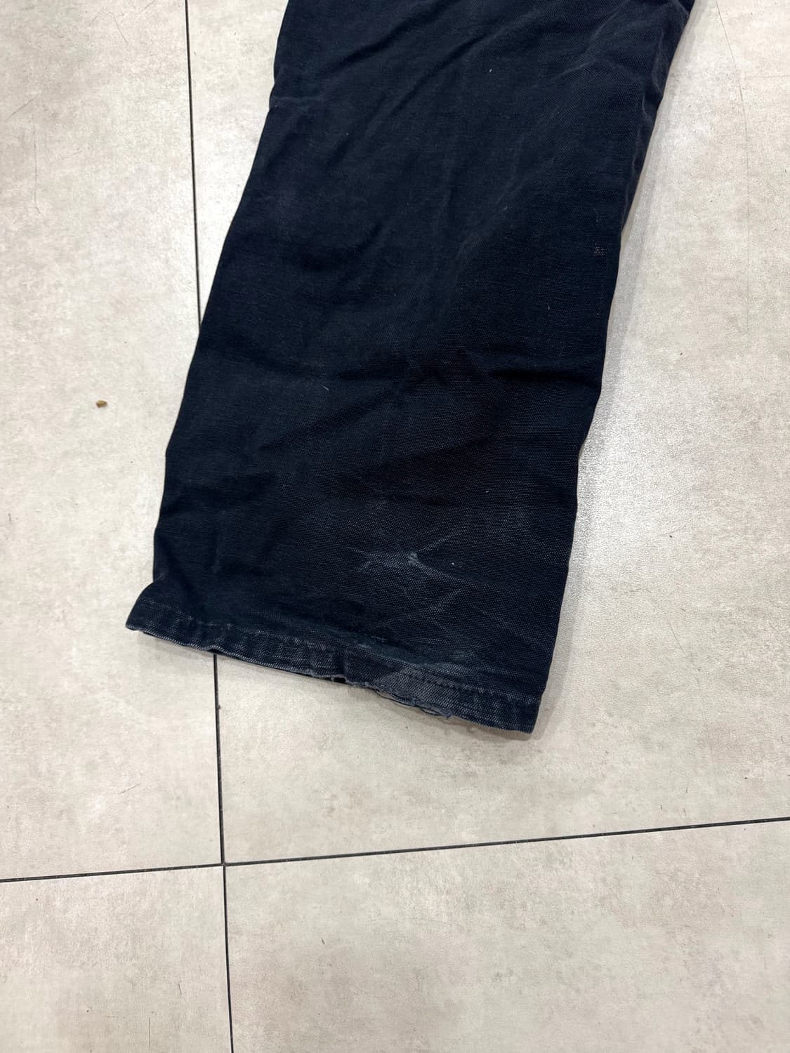 OG USA Vintage 칼하트 B01 BLK 더블니 팬츠 38X32 상품이미지5