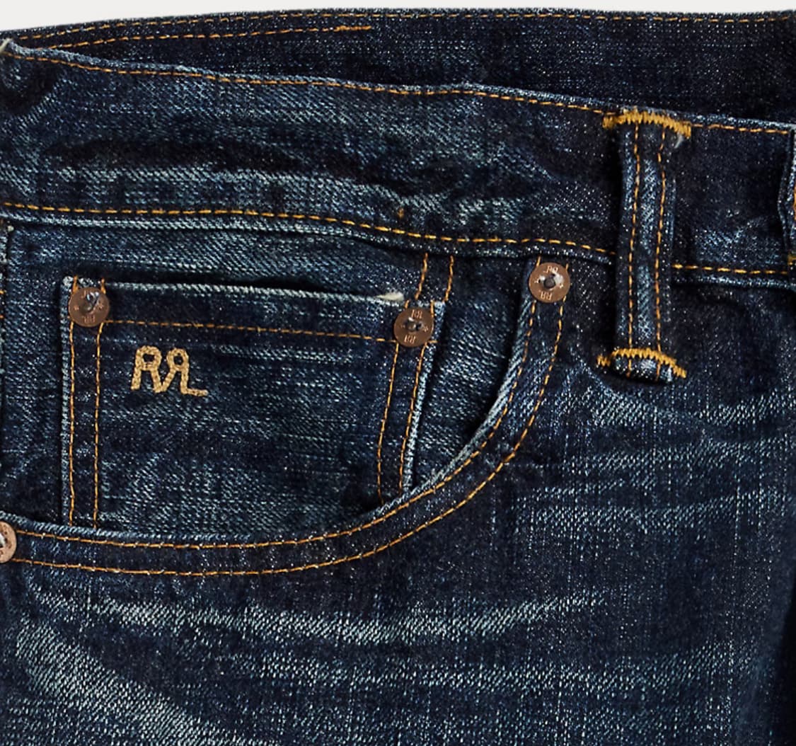 더블알엘 RRL 하이슬림 베이뷰 셀비지진(30X30) 상품이미지4