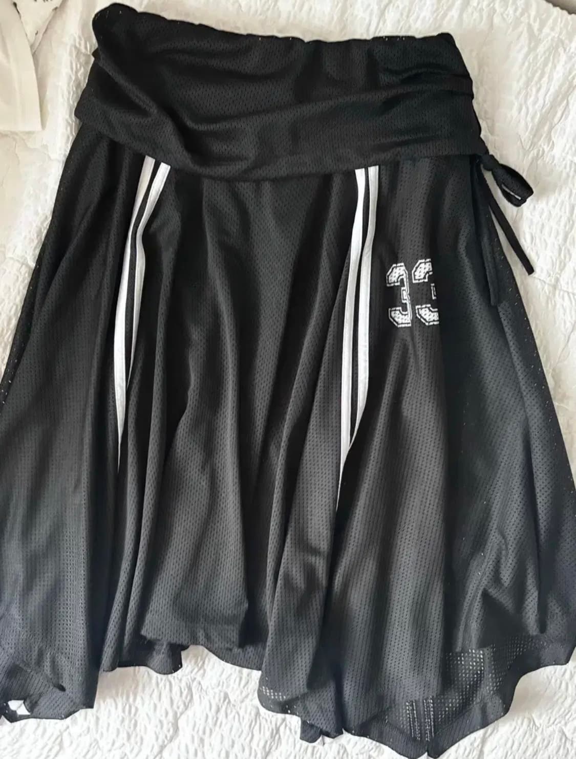 33 SPORTY SKIRT BLACK 상품이미지4