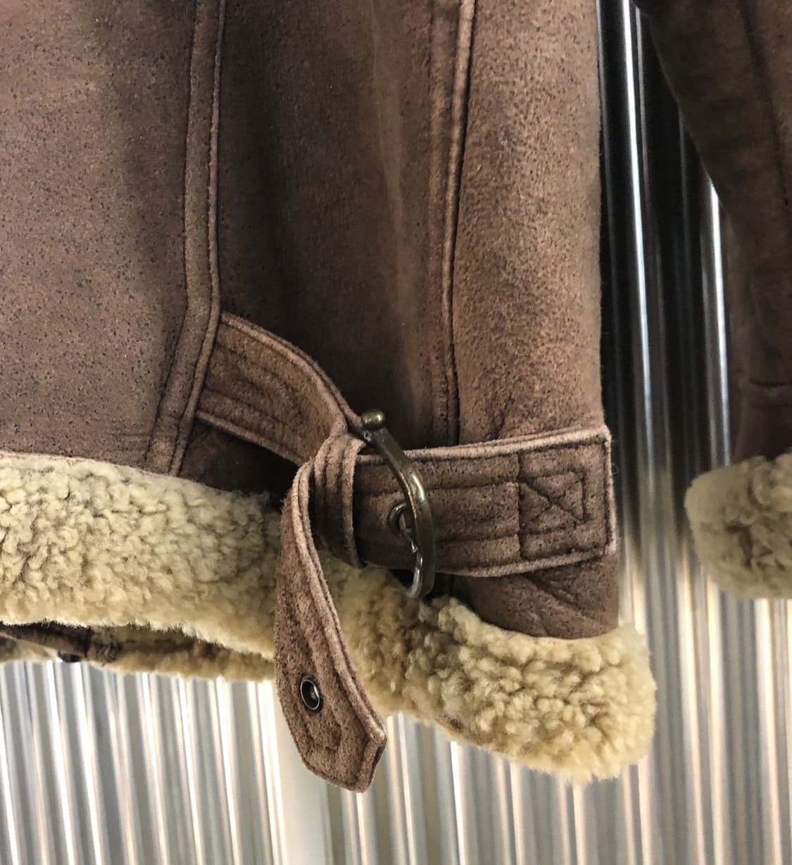 리얼레더 양가죽 양털 무스탕 자켓 100 상품이미지5