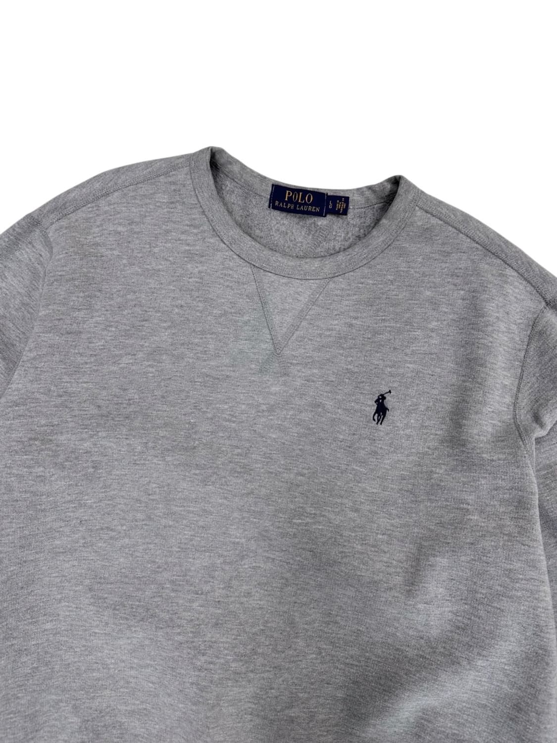 폴로 맨투맨 그레이 (L)  상품이미지2