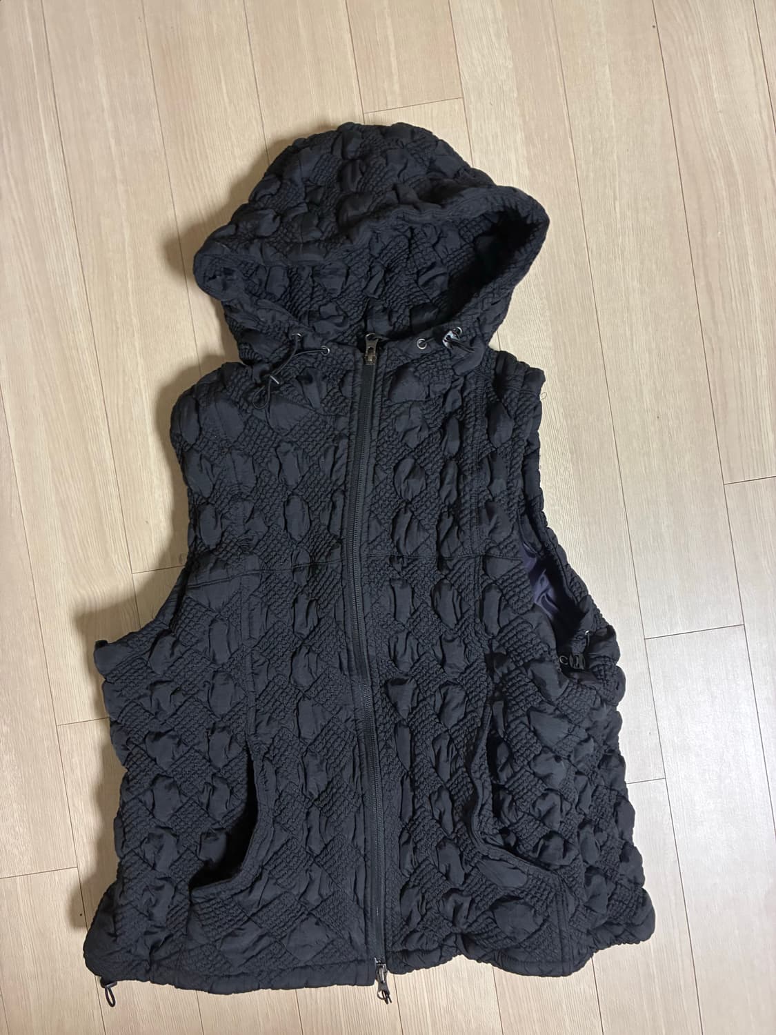 카락터 퀼티드 베스트 상품이미지3