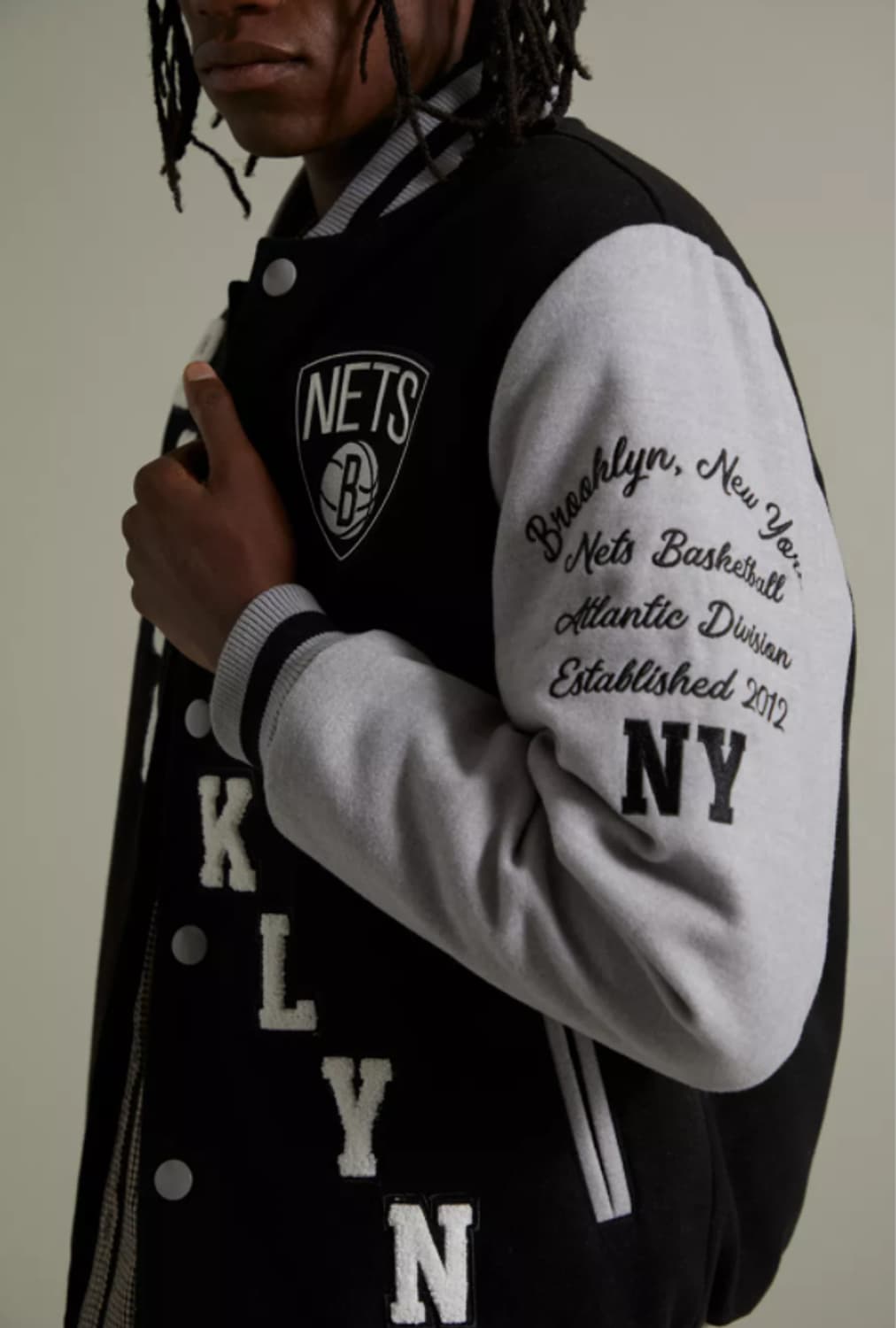 브루클린네츠 바시티 자켓 상품이미지2