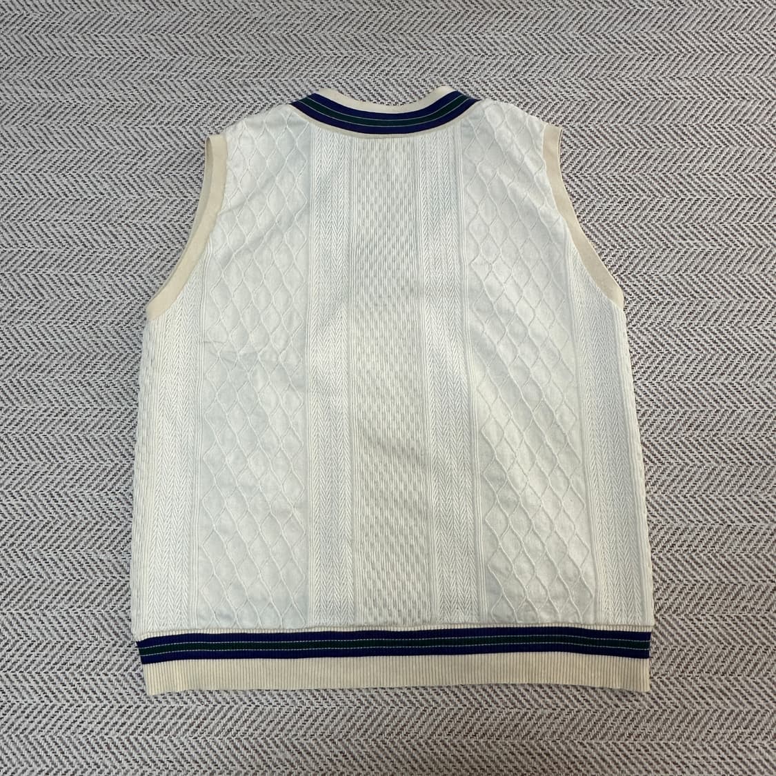CAL O LINE japan made knit vest 상품이미지2