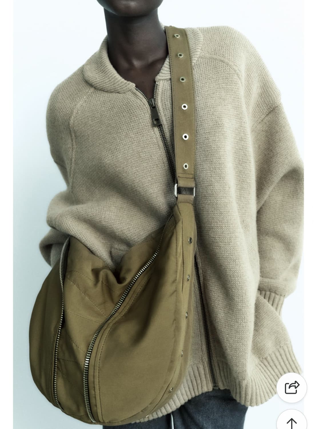 자라 버클 호보백 상품이미지4