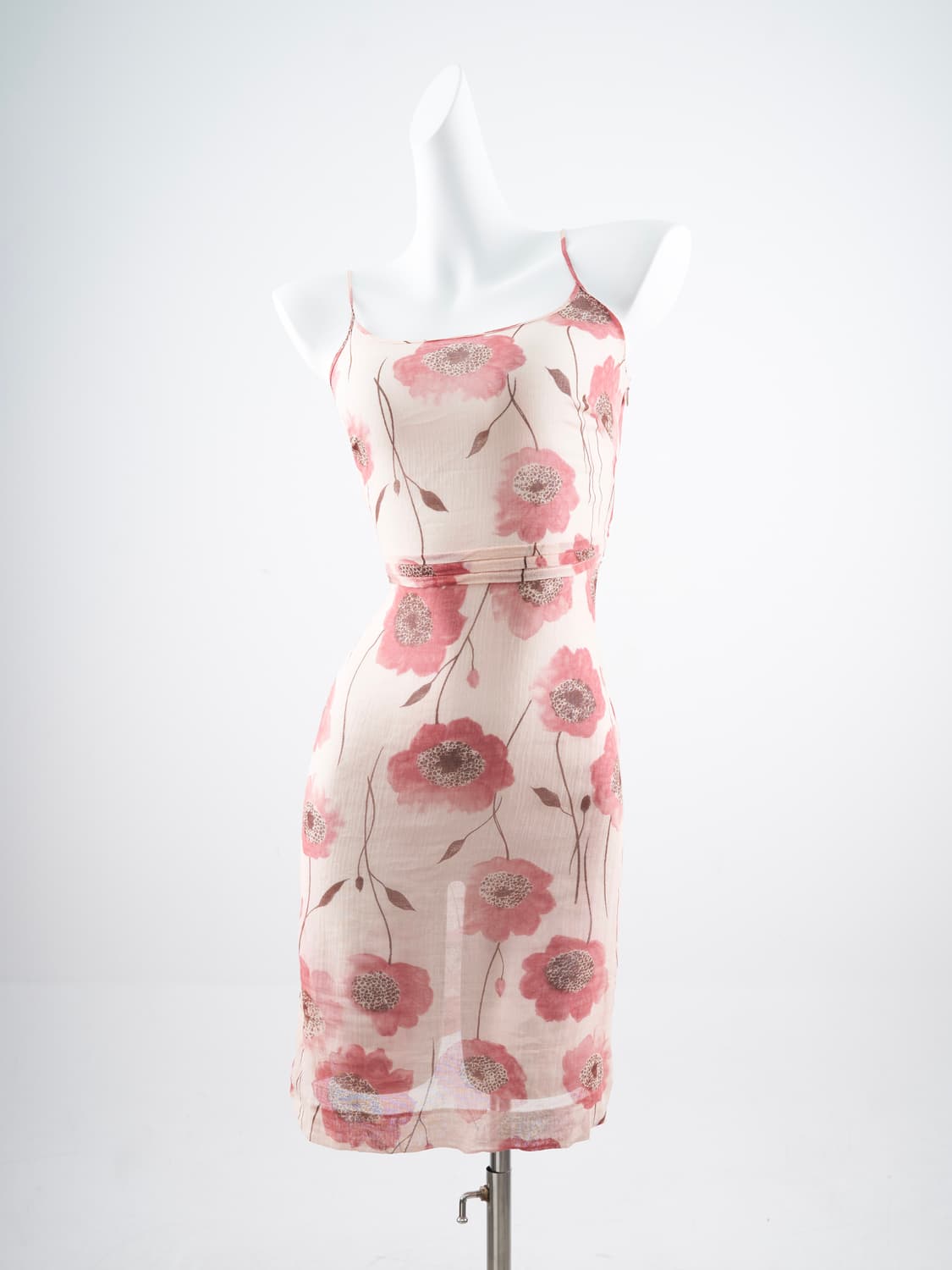 MOSCHINO 플로럴 실크 원피스 상품이미지1