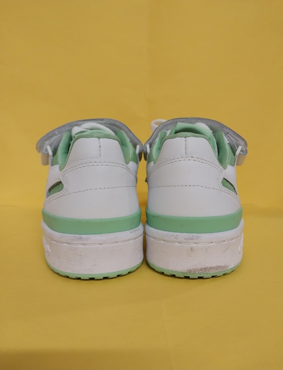 여성 아디다스 포럼 로우 클라우드 화이트 글로리 민트 운동화 (245) 상품이미지4