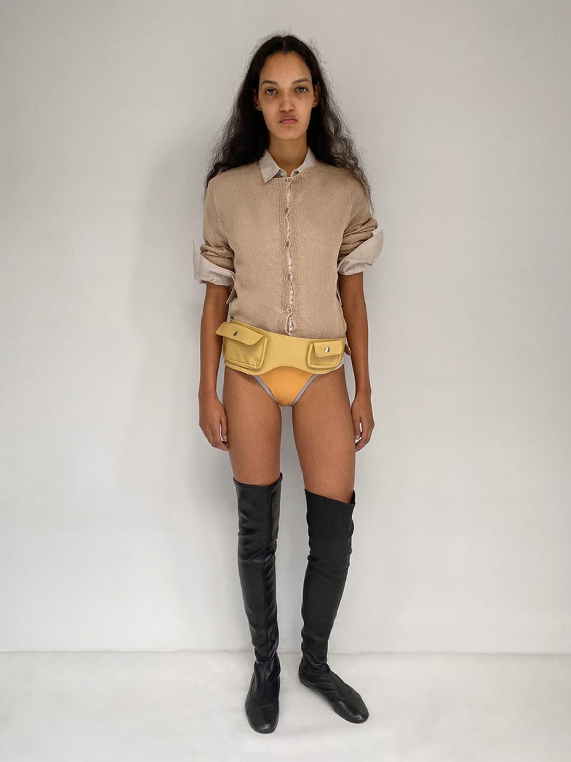 [S,M]기마구아스 Yoyo 가디건/베이지 상품이미지3