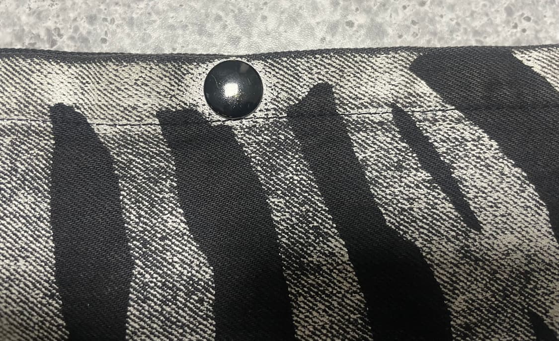 캐피탈 14oz 데님 본 북 백 상품이미지3