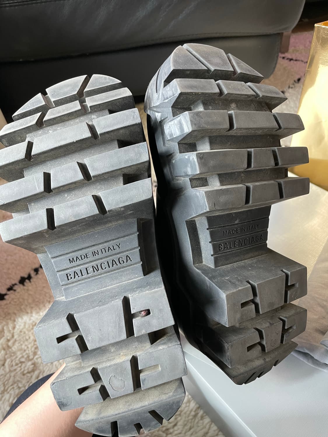 발렌시아가 불도저 부츠 240 민트급 상품이미지6