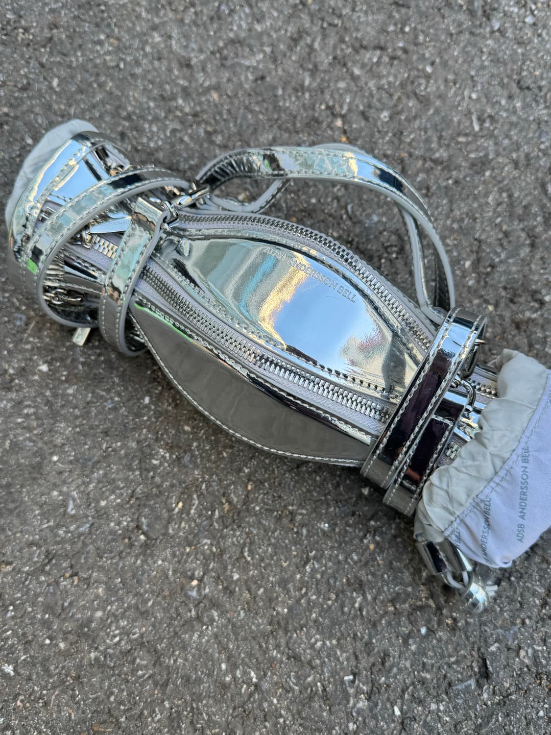 앤더슨벨 바소 백 (silver) 상품이미지6