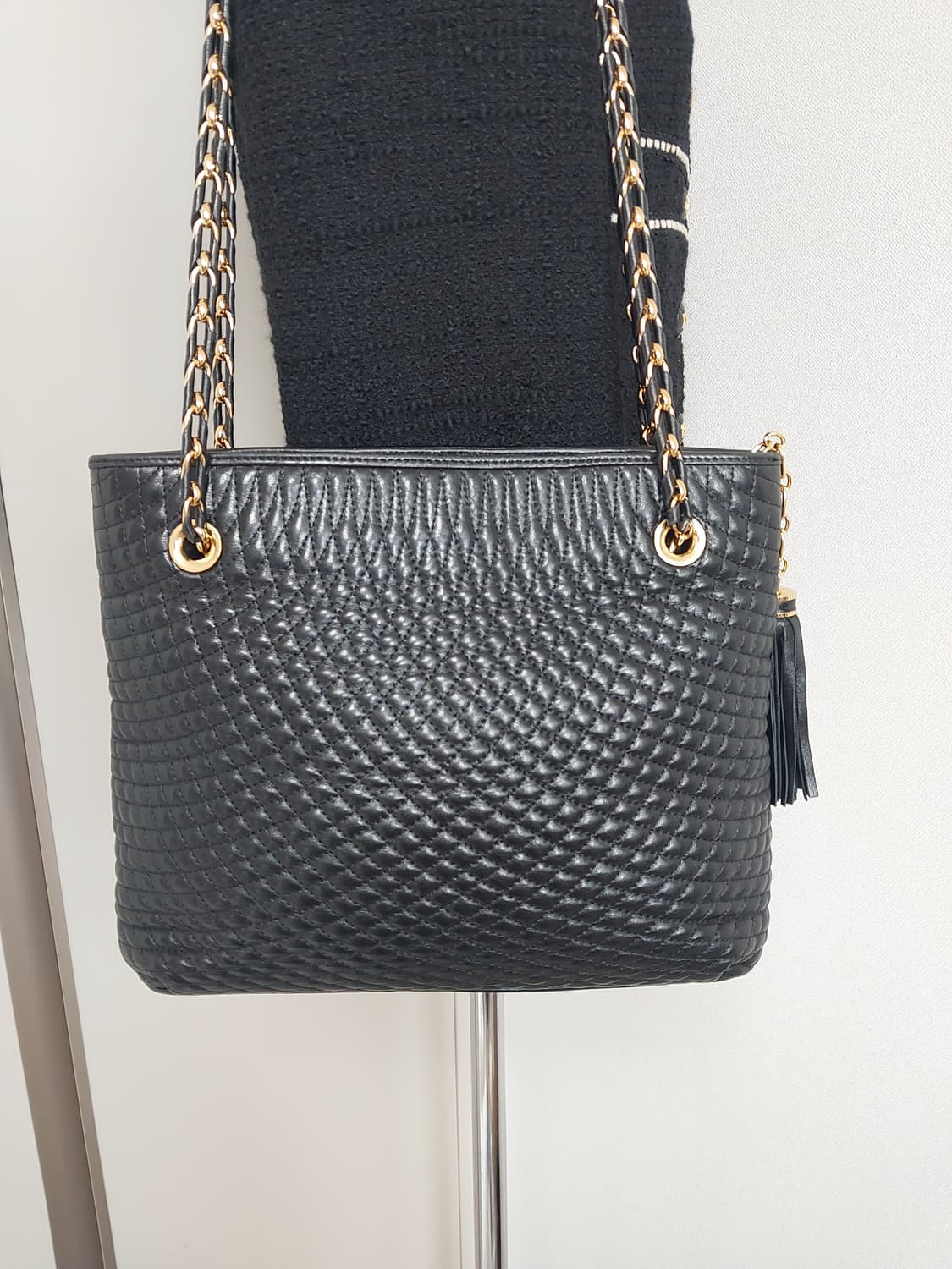 발리 빈티지 퀼팅 체인 숄더백 상품이미지6
