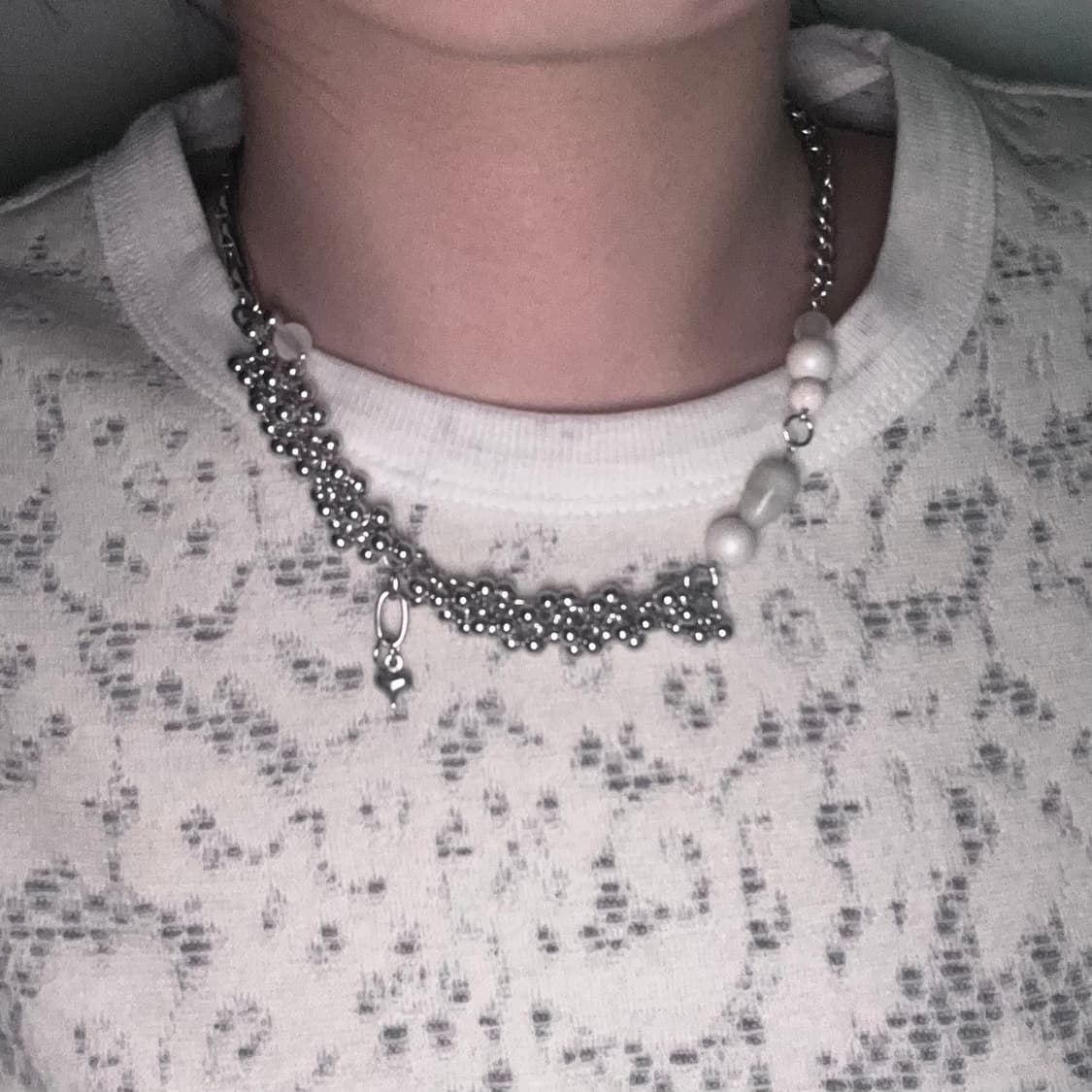 Snowflake necklace 상품이미지2