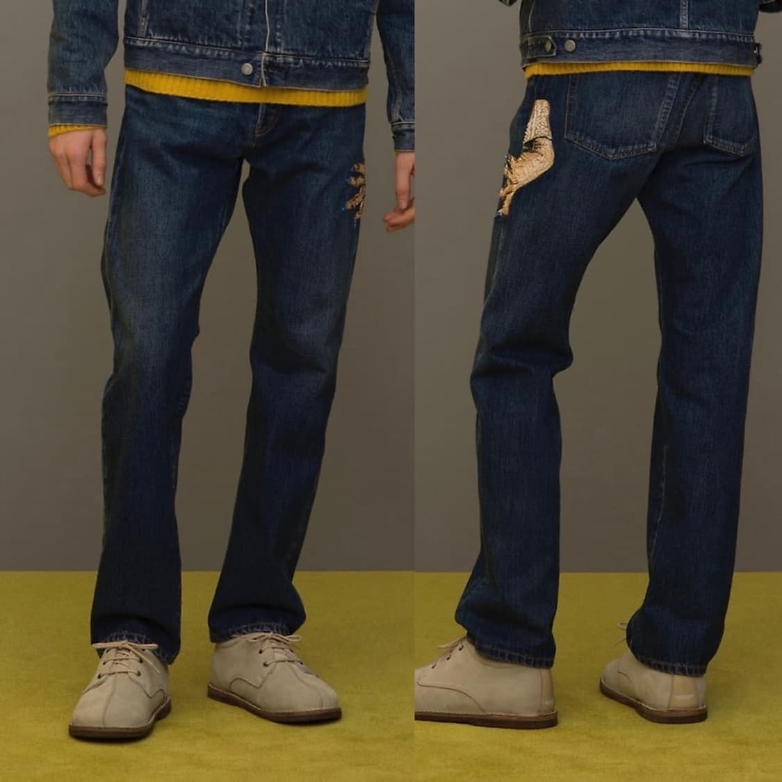 언더커버 디핸드 데님 구합니다 상품이미지1