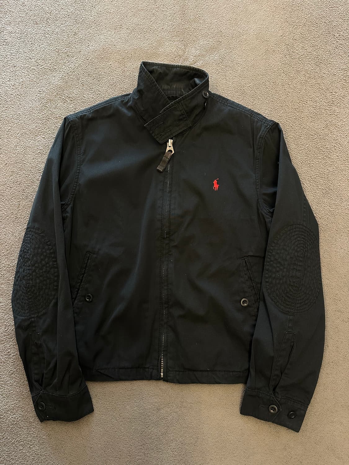 폴로 랄프로렌 90s 숄더패치 해링턴 자켓 처분  상품이미지1