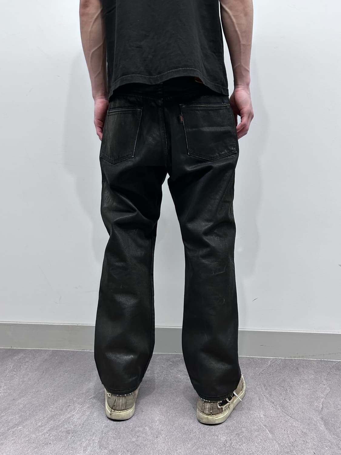 Dania 하드 코팅 데님 팬츠 상품이미지3