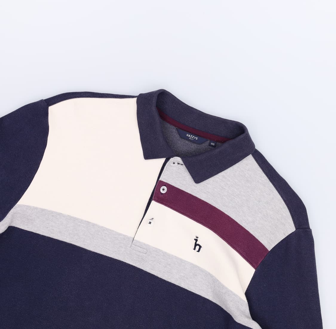 [100] 헤지스 골프 기모 피케 긴팔 카라 티셔츠 3865 상품이미지3