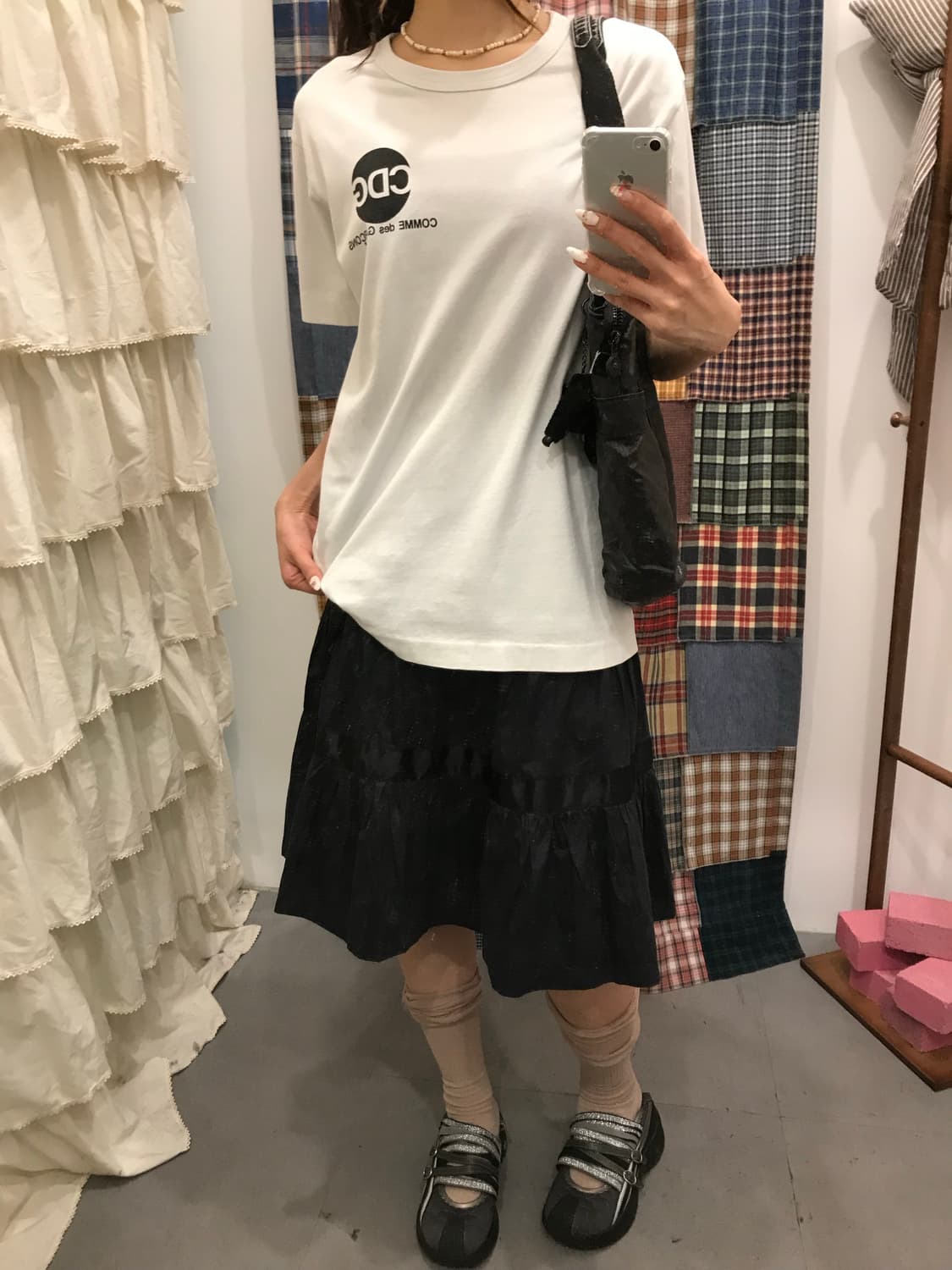 꼼데가르송 로고 티셔츠 상품이미지2
