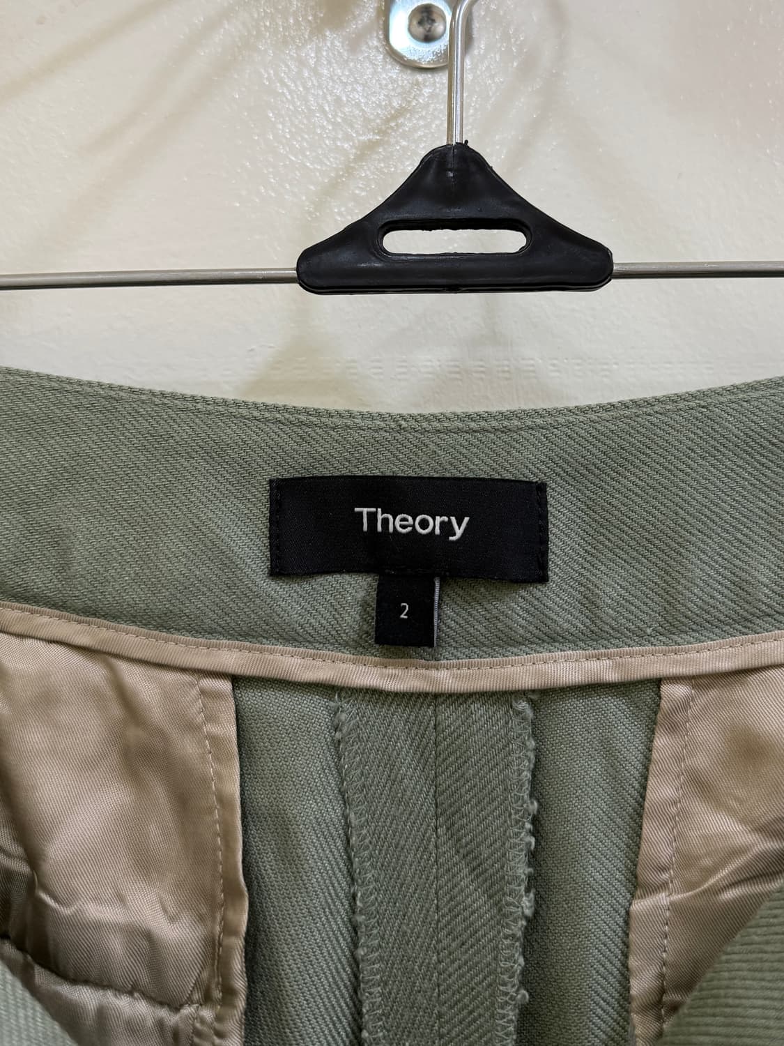 띠어리 세미와이드 팬츠 정품 상품이미지4