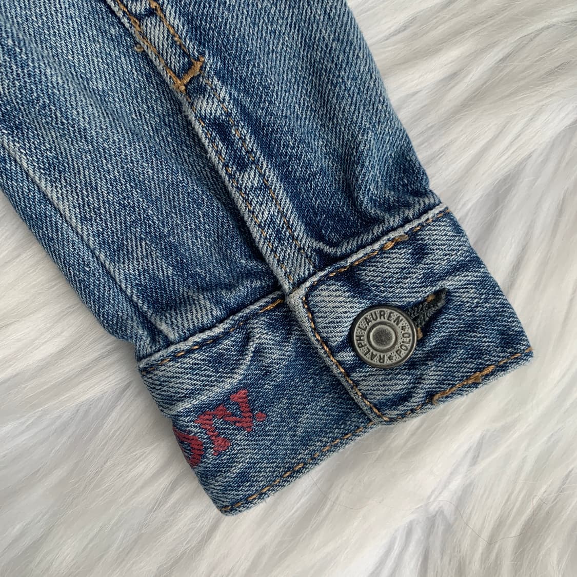 폴로 랄프로렌 키즈 커스텀 빈티지 데님 자켓 1881 상품이미지5