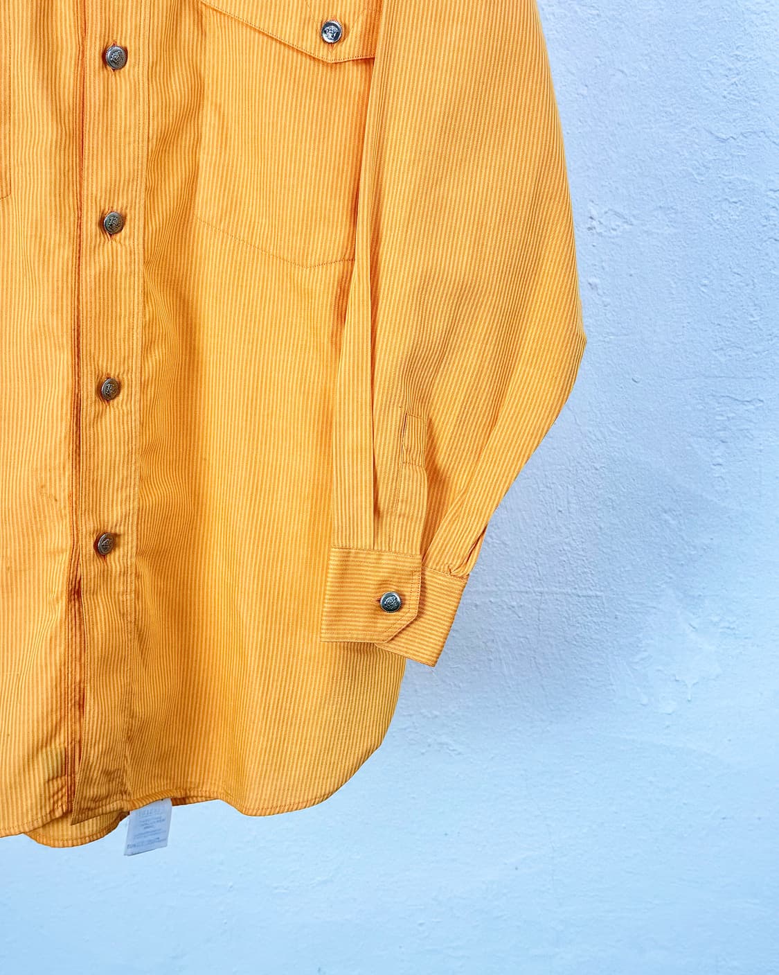 베르사체 진스 꾸뛰르 앰버 스트라이프 버튼 다운 웨스턴 셔츠 상품이미지5