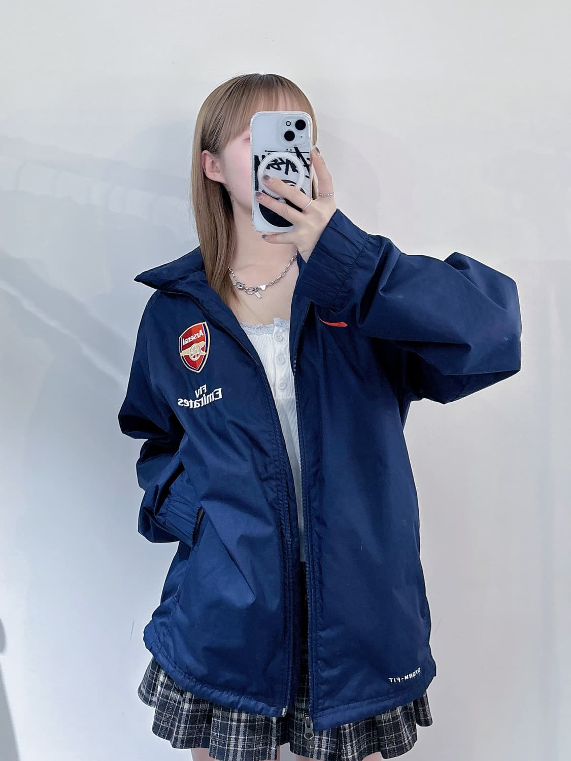 나이키 00‘s 아스날 스우시 바람막이 상품이미지1