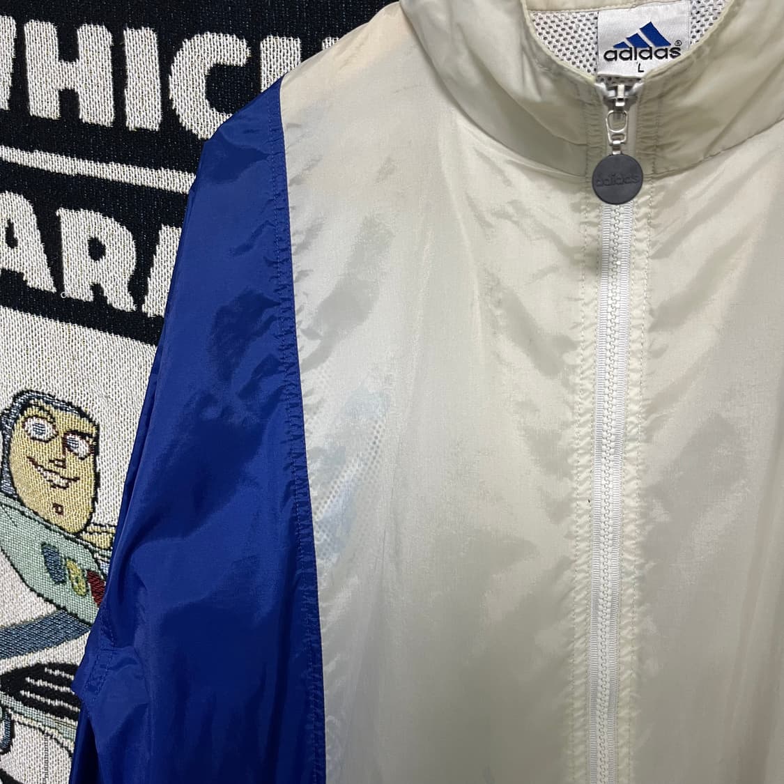 90s 아디다스 컬러블록 바람막이 상품이미지4
