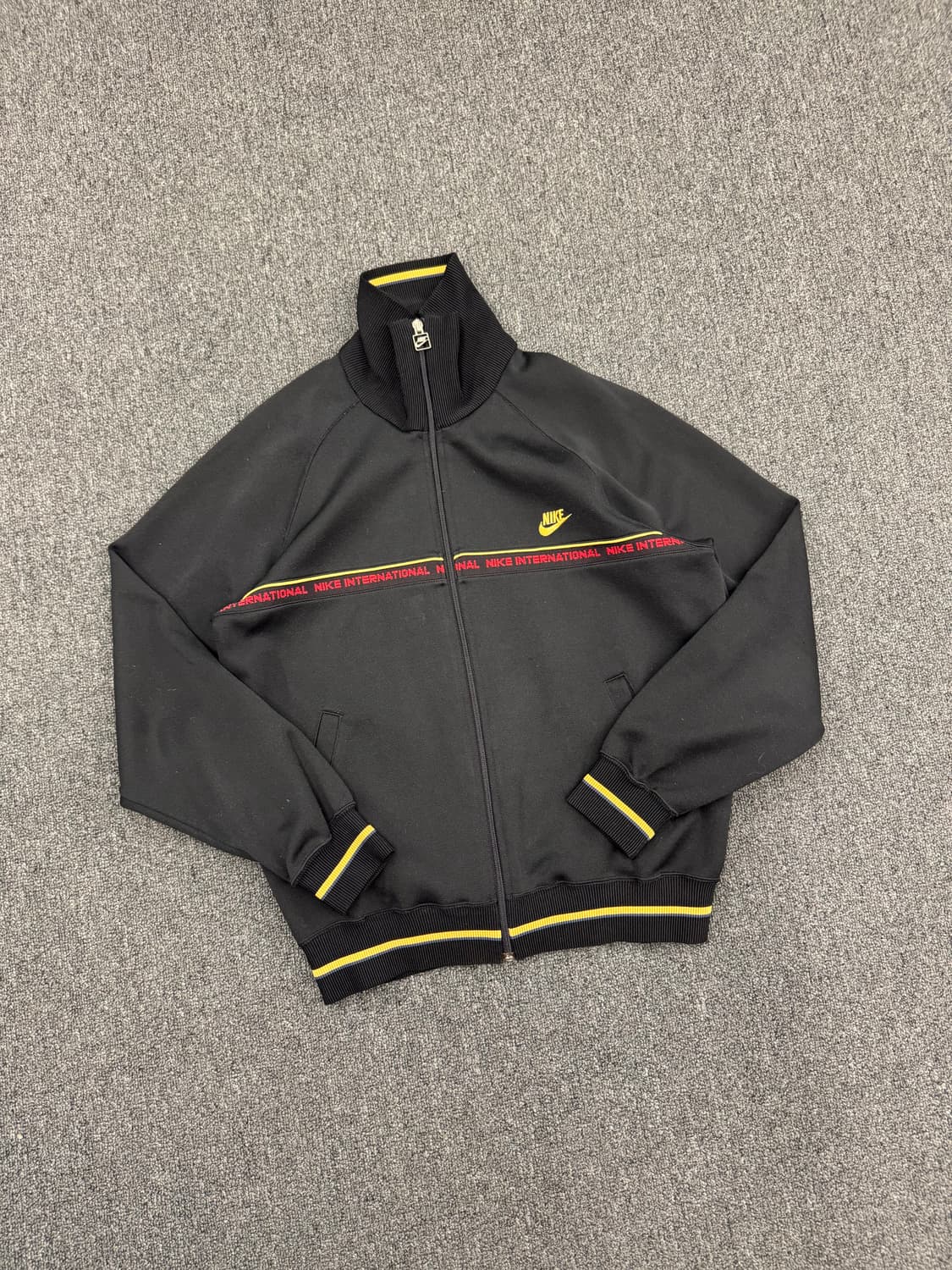 L)나이키 빈티지 올드스쿨 블랙 트랙탑 져지 상품이미지1