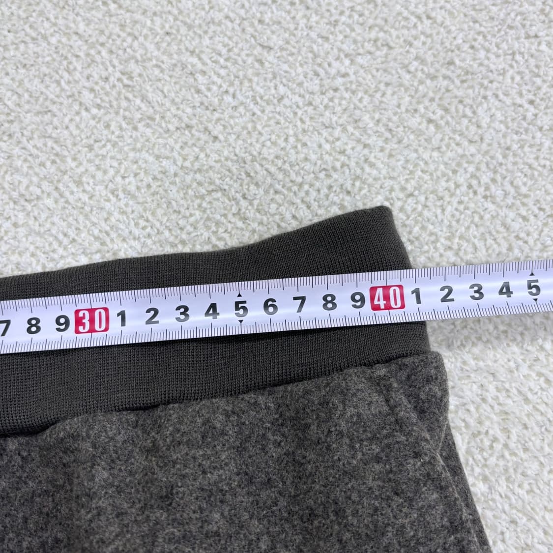 구88 빈티지 여성 밴딩 그레이 슬랙스 0327E 상품이미지5