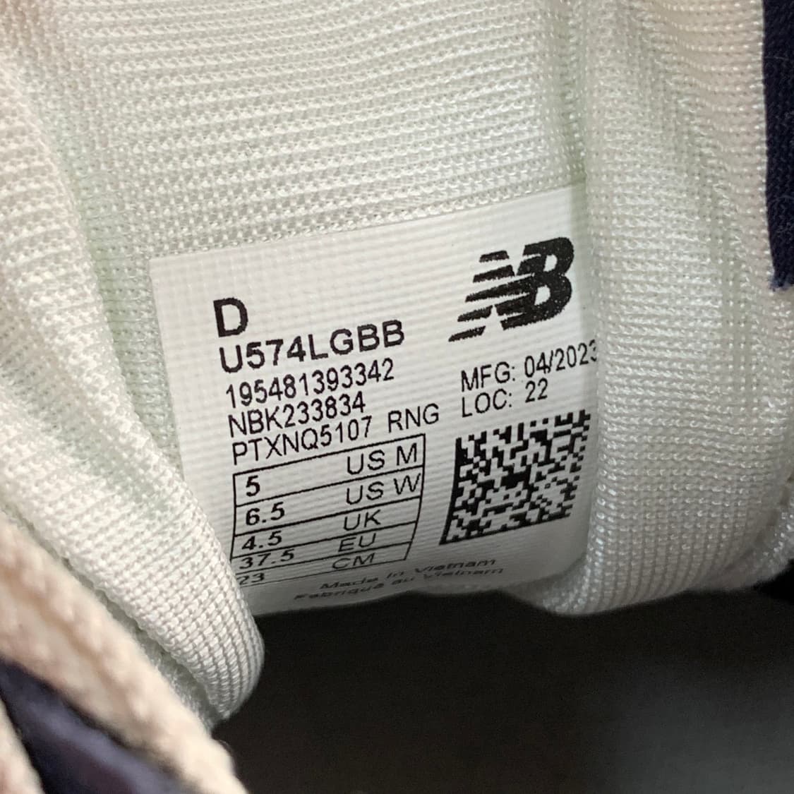 230 뉴발란스 574 레거시 네이비 스니커즈 운동화 상품이미지10