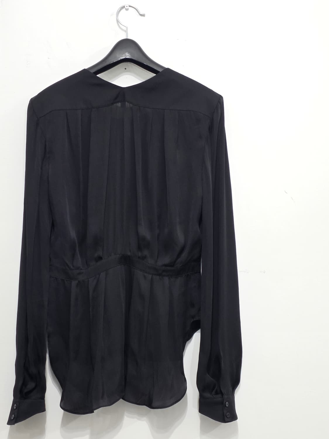 theyskens' theory sheer pleated blouse 상품이미지3