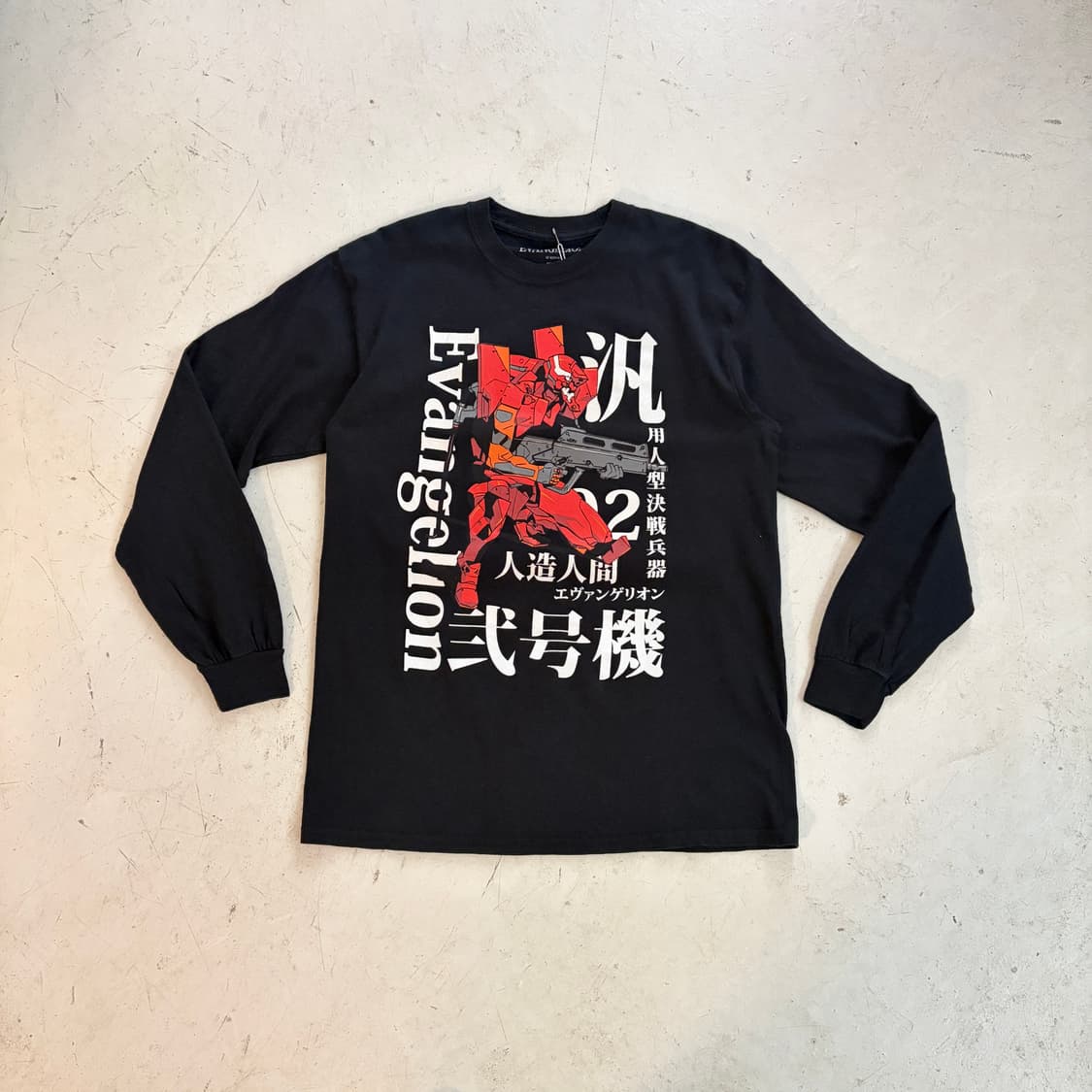 신세기 에반게리온 2호기 오피셜 롱슬리브 M 상품이미지1