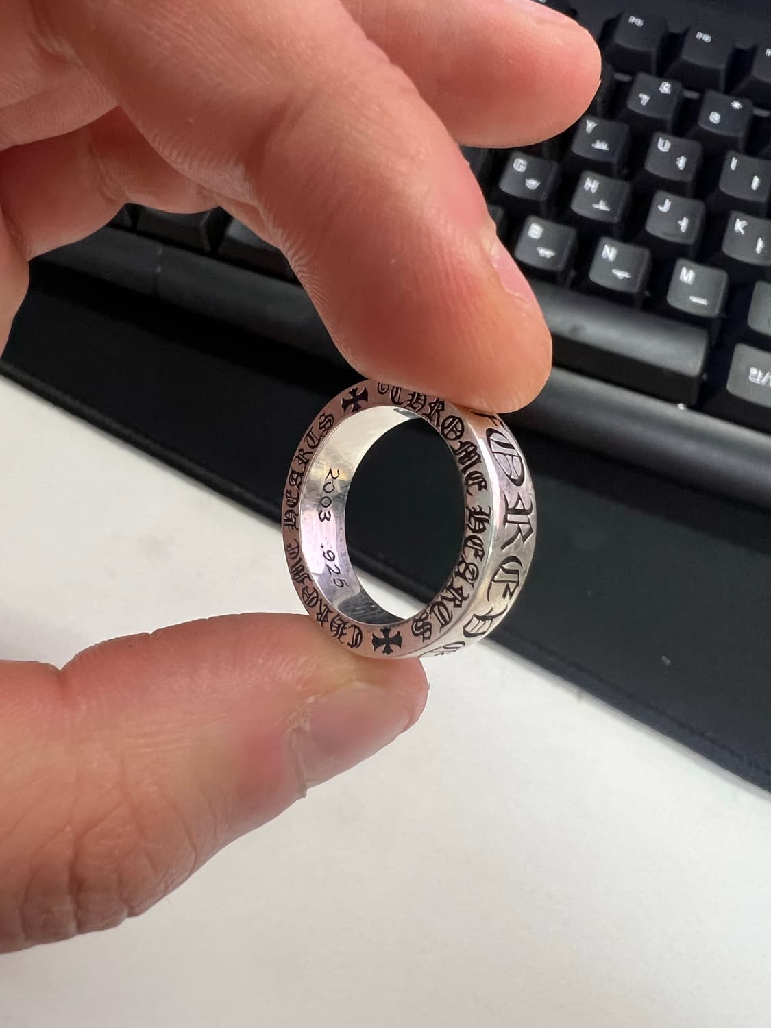 크롬하츠 포에버링 국내 사이즈 12호 상품이미지2