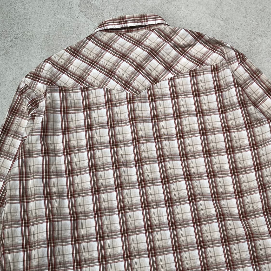 랭글러 웨스턴 체크셔츠 s10760 상품이미지4