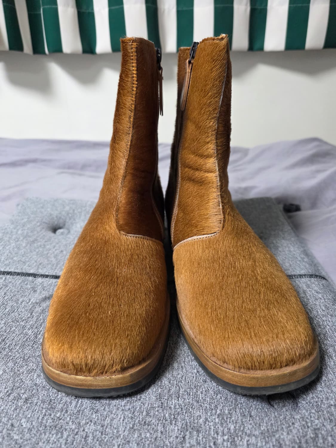 카미온부츠 송치 판매 Caramel Hair On Hide (40사이즈) 상품이미지3