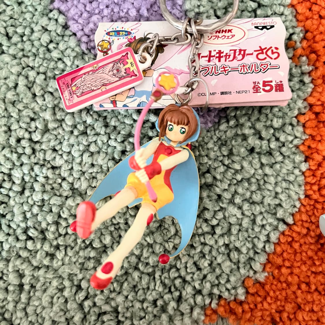카드캡터체리 카드캡터사쿠라 키링 키홀더 3종 상품이미지4