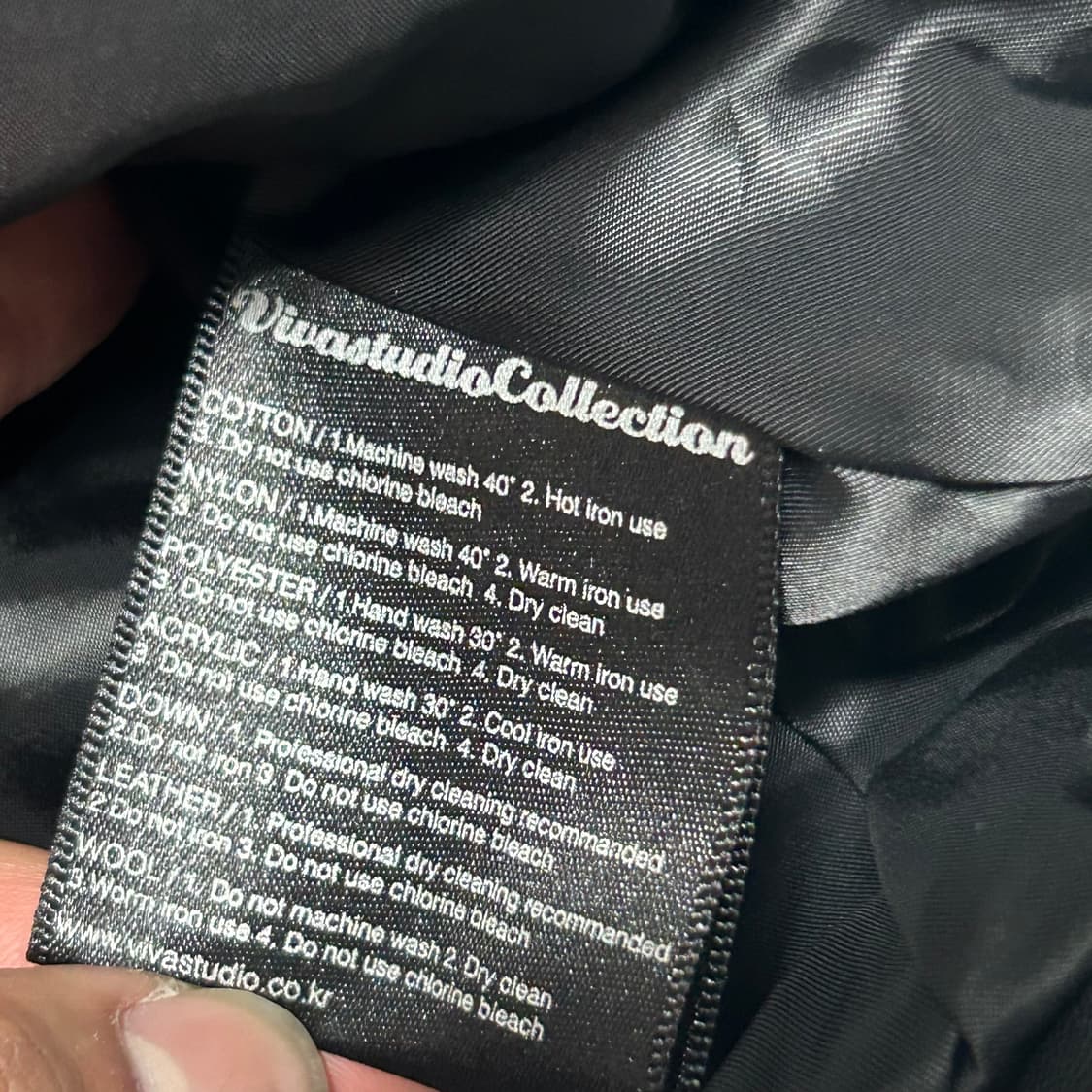 비바스튜디오 블랙 라이더 가죽 자켓 상품이미지5