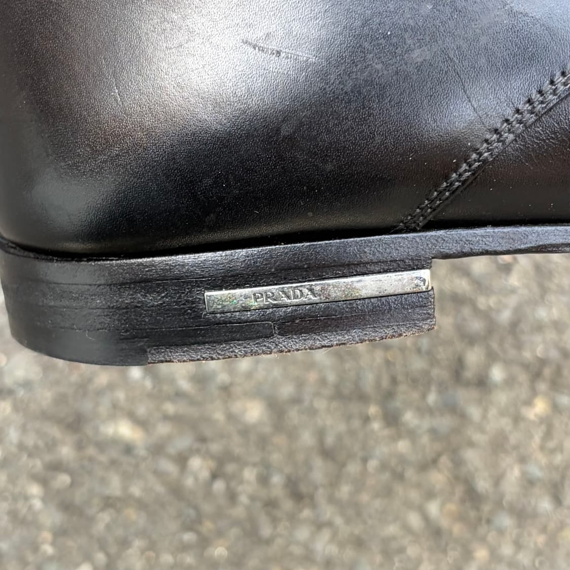 프라다 클래식 더비슈즈 상품이미지5