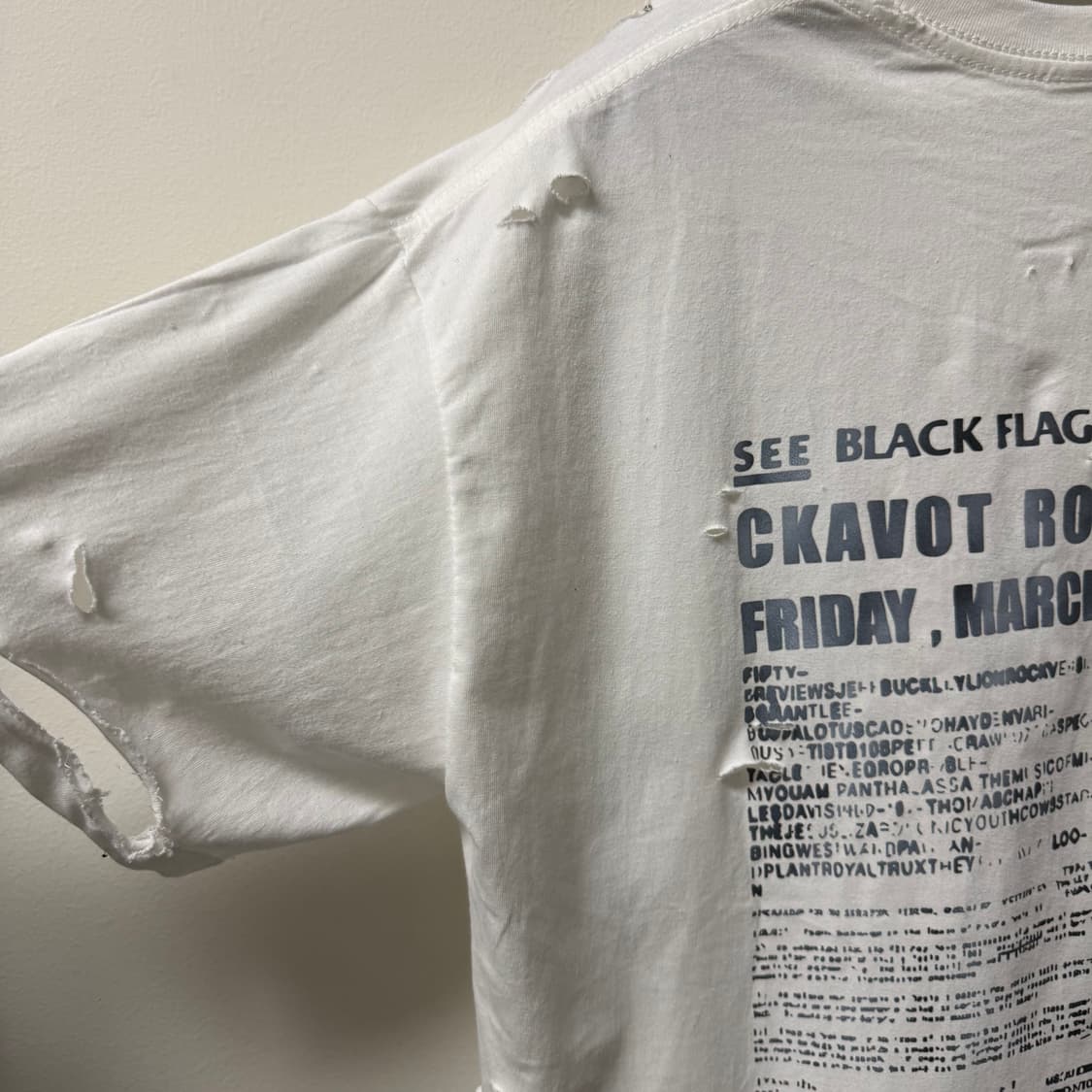 빈티지 디스트로이드 반팔티 상품이미지4