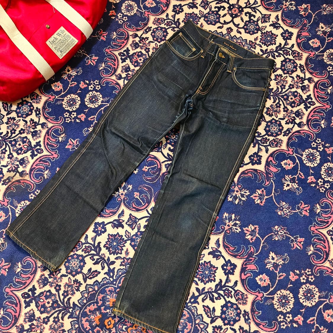 누디진 슬림 스트레이트 데님 팬츠 상품이미지5